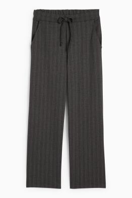 Pantaloni de trening - cu dungi fine