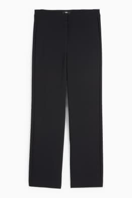 Business kalhoty - mid waist - regular fit