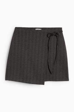 Sukně skort - s úzkými proužky