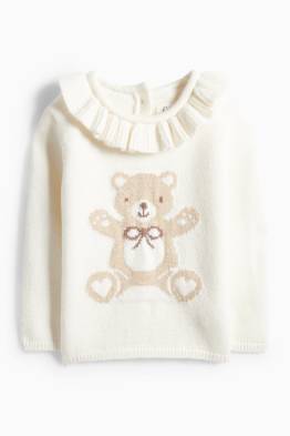 Teddybär - Baby-Pullover