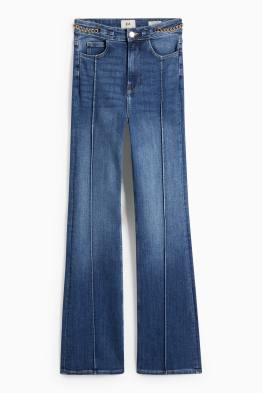 Flared jean - high waist - LYCRA®