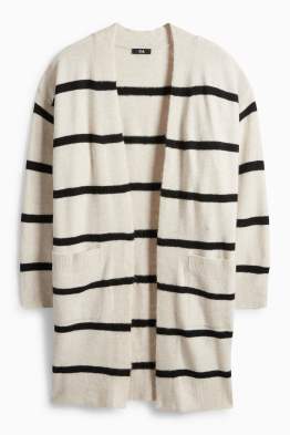 Lange Strickjacke