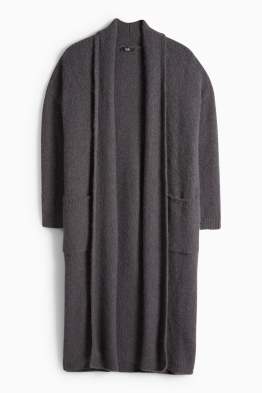 Lange Strickjacke