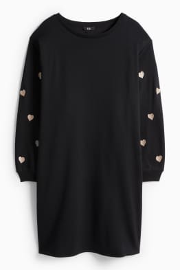 Sweatkleid - Straight Fit