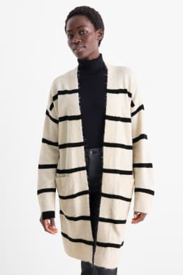 Lange Strickjacke