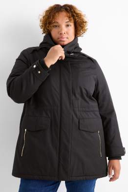 Parka con capucha - invierno