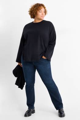 Straight Jeans - Mid Waist - LYCRA®