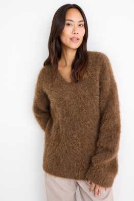 Pulover - amestec de lână alpaca
