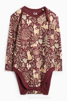 Animali del bosco - body neonati