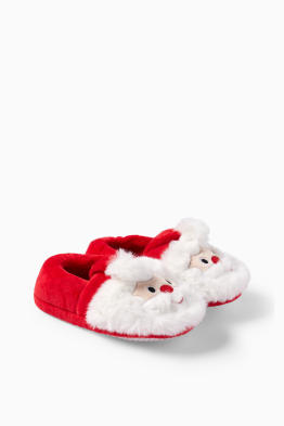 Babbo Natale - pantofole natalizie
