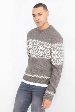 Jumper - patterned - textured