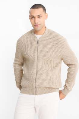 Cardigan - ribbed