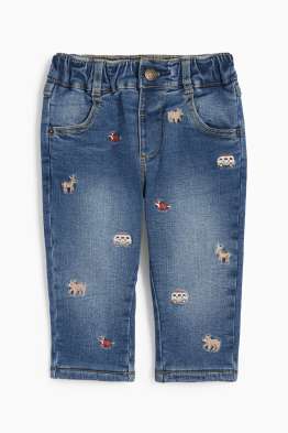 Wilde dieren - regular jeans - thermojeans