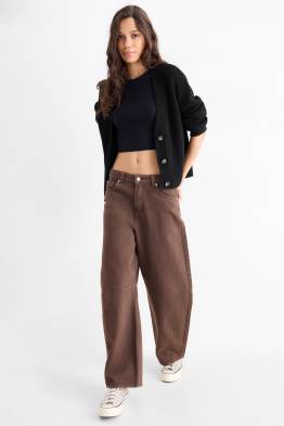 Balloon jeans - mid waist