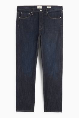 Regular jeans with button fly
