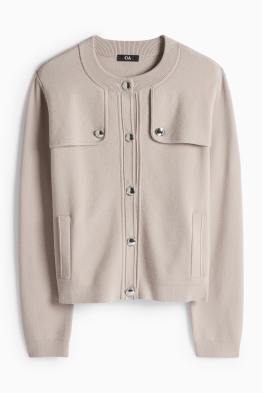 Cardigan tricotat