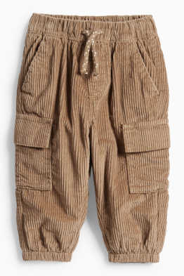 Pantaloni cargo termoizolanți bebeluși