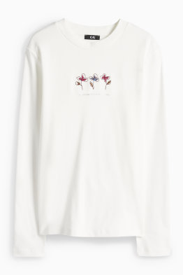 Tričko s dlouhým rukávem - regular fit