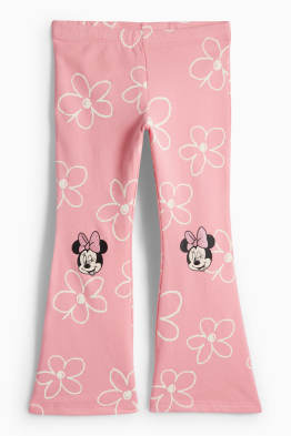 Minnie Mouse - flared leggings - à fleurs