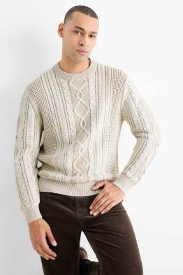 Pullover - Zopfmuster