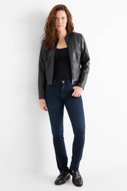 Straight jeans - vita media - LYCRA®