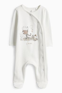 Winnie l’ourson - pyjama pour bébé - finition côtelée