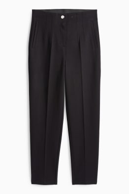 Pantalón de tela - high waist - slim fit
