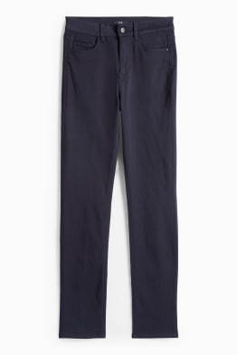 Pantaloni di stoffa - vita alta - slim fit