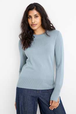 Maglione in filato lavorato a maglia fine