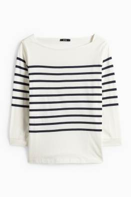 Tricou cu mânecă lungă basic - regular fit