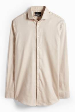 Camisa formal - slim fit - cutaway - fàcil de planxar