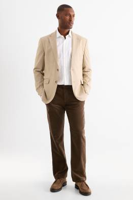 Chino - Regular Fit - strukturiert