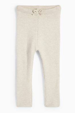 Baby-Strick-Leggings