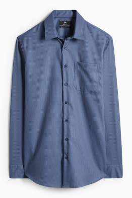 Camisa formal - regular fit - Kent - no requereix planxada - texturada