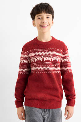 Gaming-Controller - Pullover - gemustert