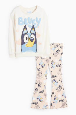 Bluey - conjunt - dessuadora i leggings acampanats - 2 peces