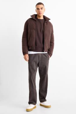 Corduroy trousers - relaxed fit