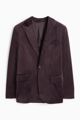 Americana combinable de vellut - slim fit - elàstica