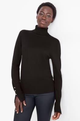 Pull à col roulé