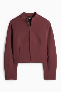 Oversized cropped blazer