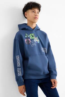 Minecraft - sweat à capuche