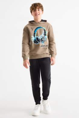 Koptelefoon - set - hoodie en joggingbroek - 2-delig