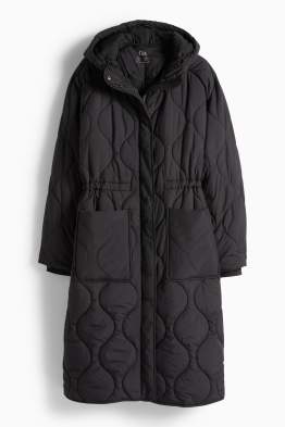 Abric embuatat amb caputxa