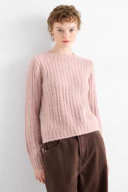 Pull - motif tressé