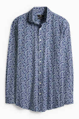 Camicia business - regular fit - colletto alla francese - fantasia