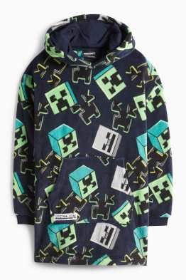 Minecraft - couverture à capuche