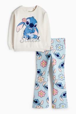 Lilo & Stitch - Set - Sweatshirt und Flared Leggings
