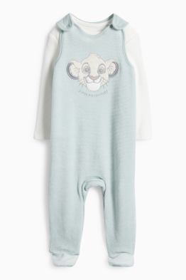 Król Lew - komplet śpioszków - w prążki - 2 części