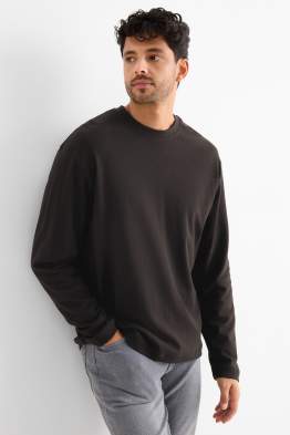 Tričko s dlouhým rukávem - relaxed fit