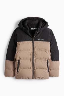 Doudoune à capuche - finition déperlante